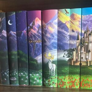 Colorful Fantasy Book Set